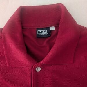 Polo by Ralph Lauren Men's Deep Red Polo Shirt